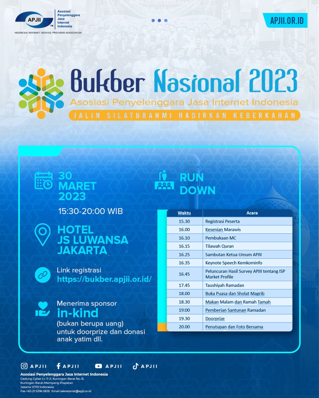 BUKBER NASIONAL APJII 2023