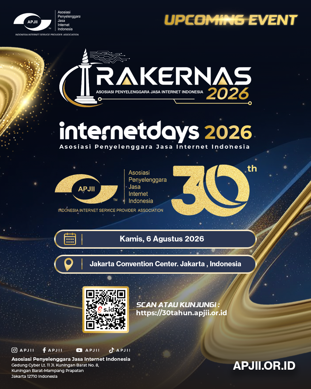 Event 30 Tahun APJII 2026