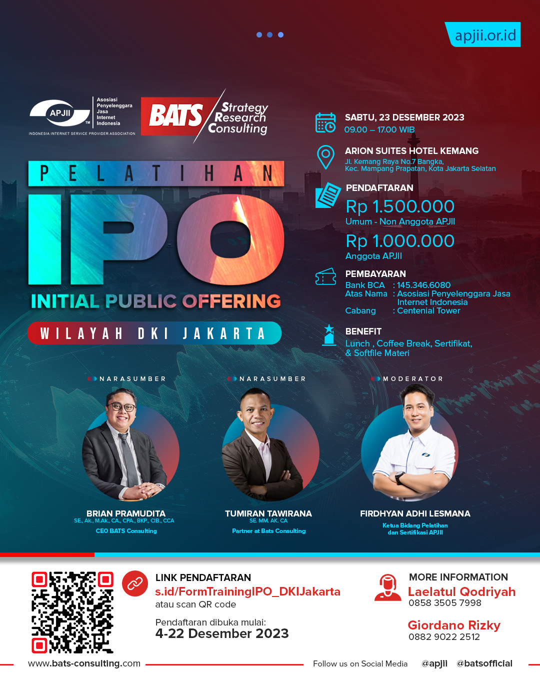 Pelatihan Initial Public Offering (IPO) di Wilayah DKI Jakarta